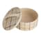 Hello Honey® 5" Multicolor Mosaic Retreat Stoneware Dish with Lid